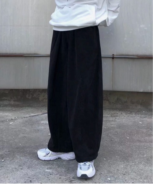 link lot(リンクロット)の「コーデュロイワイドイージーパンツ(その他パンツ・メンズ・ベージュ/ブラック/ブラウン・M/L)」の14枚目の写真