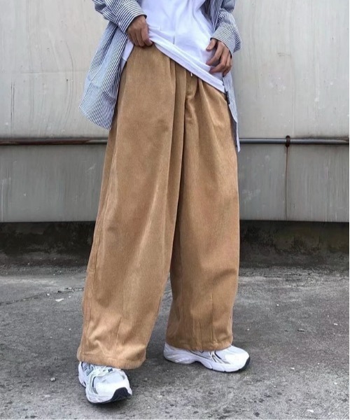link lot(リンクロット)の「コーデュロイワイドイージーパンツ(その他パンツ・メンズ・ベージュ/ブラック/ブラウン・M/L)」の18枚目の写真