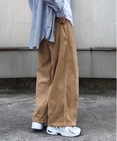 link lot(リンクロット)の「コーデュロイワイドイージーパンツ(その他パンツ・メンズ・ベージュ/ブラック/ブラウン・M/L)」の19枚目の写真