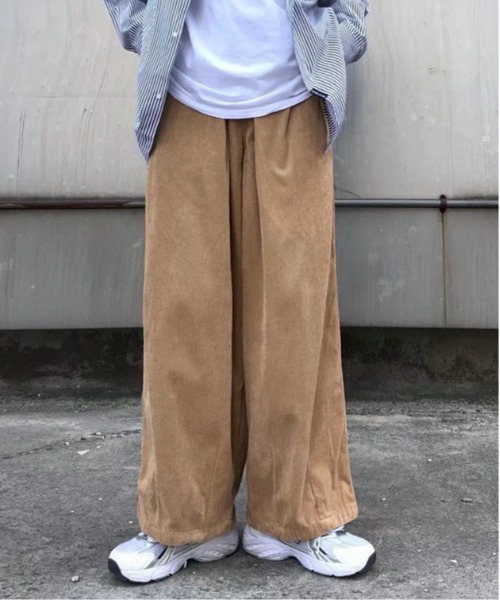 link lot(リンクロット)の「コーデュロイワイドイージーパンツ(その他パンツ・メンズ・ベージュ/ブラック/ブラウン・M/L)」の21枚目の写真