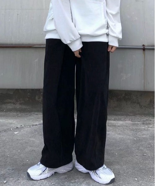 link lot(リンクロット)の「コーデュロイワイドイージーパンツ(その他パンツ・メンズ・ベージュ/ブラック/ブラウン・M/L)」の10枚目の写真