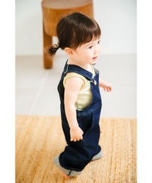 ooju（オージュ）の「【ooju】デニム オーバーオール（サロペット/オーバーオール）」