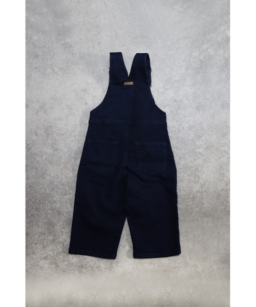 ooju（オージュ）の「【ooju】デニム オーバーオール（サロペット/オーバーオール・キッズ・インディゴブルー/アイボリー・1/2/3/4）」の5枚目の写真