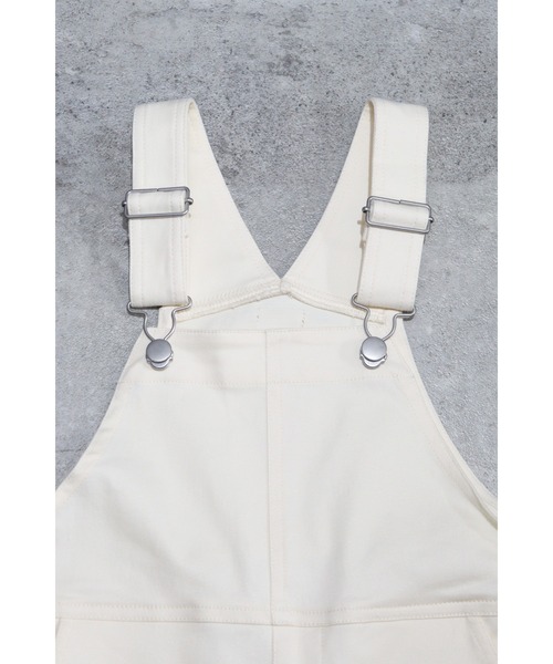 ooju（オージュ）の「【ooju】デニム オーバーオール（サロペット/オーバーオール・キッズ・インディゴブルー/アイボリー・1/2/3/4）」の8枚目の写真