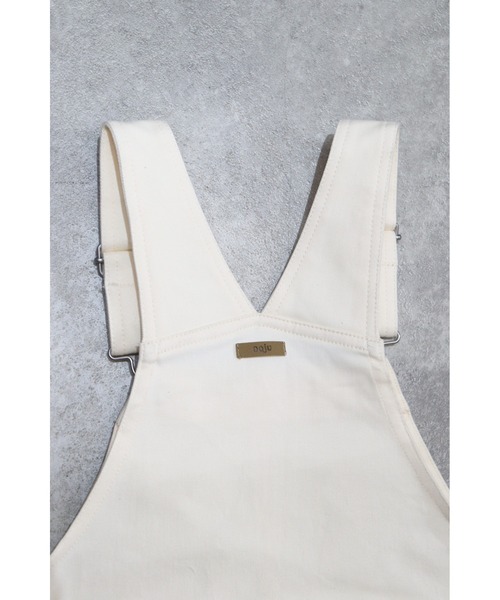 ooju（オージュ）の「【ooju】デニム オーバーオール（サロペット/オーバーオール・キッズ・インディゴブルー/アイボリー・1/2/3/4）」の10枚目の写真