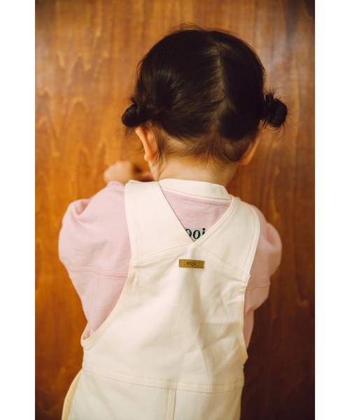 ooju（オージュ）の「【ooju】デニム オーバーオール（サロペット/オーバーオール・キッズ・インディゴブルー/アイボリー・1/2/3/4）」の14枚目の写真