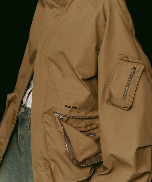 Knuth Marf】nylon blouson