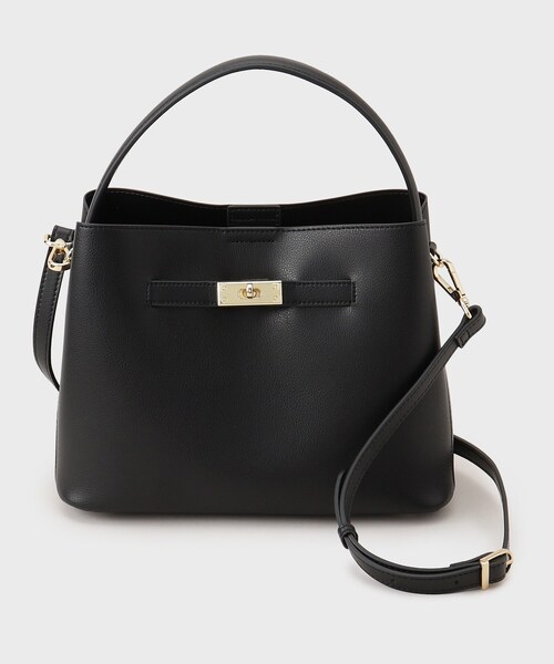 UNTITLED（アンタイトル）の「【追加/新色】エアリーワンハンドルバッグ（ハンドバッグ・レディース・ブラック/グリーン/ライトグレー/サックスブルー/ベージュ・99）」の2枚目の写真