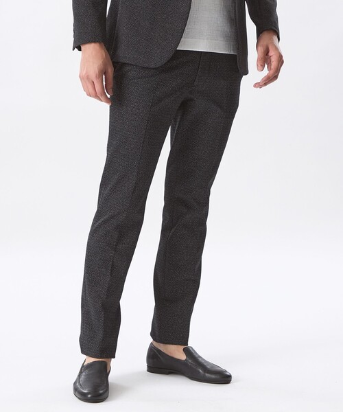 EPOCA UOMO(エポカウォモ)の「【セットアップ対応】ブリスタージャージーパンツ(その他パンツ・メンズ・ダークネイビー/ブラック・46/48)」の1枚目の写真