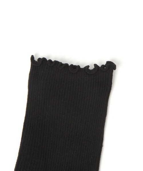 GLOBAL WORK（グローバルワーク）の「らくごこちリブメロウソックス/572218（ソックス/靴下・レディース・レッド/ブラウン/ブラック/ライトブルー/オフホワイト・FREE）」の6枚目の写真