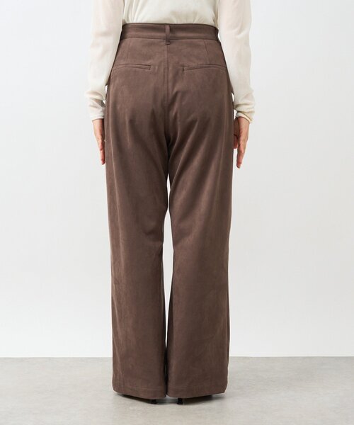 RIVE DROITE（リヴドロワ）の「【セットアップ対応】ブラッシュドクロスルーズパンツ（その他パンツ・レディース・キャメル/ブラウン・36/38）」の16枚目の写真