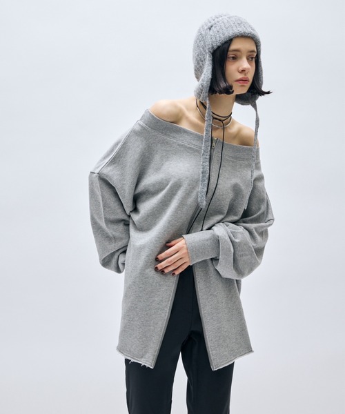 AIC.（エーアイシー）の「フライトニットビーニー（ニットキャップ/ビーニー・レディース・グレー/ネイビー・FREE）」の13枚目の写真