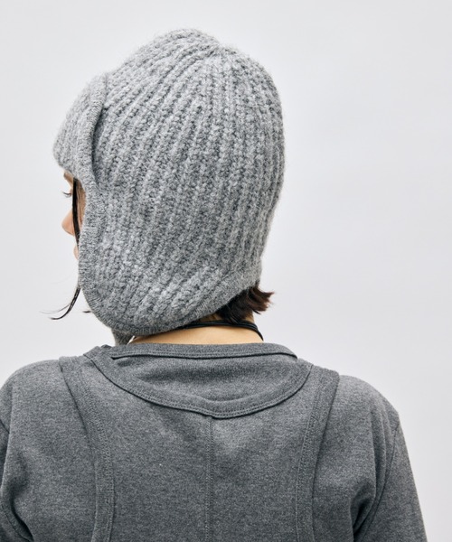 AIC.（エーアイシー）の「フライトニットビーニー（ニットキャップ/ビーニー・レディース・グレー/ネイビー・FREE）」の20枚目の写真