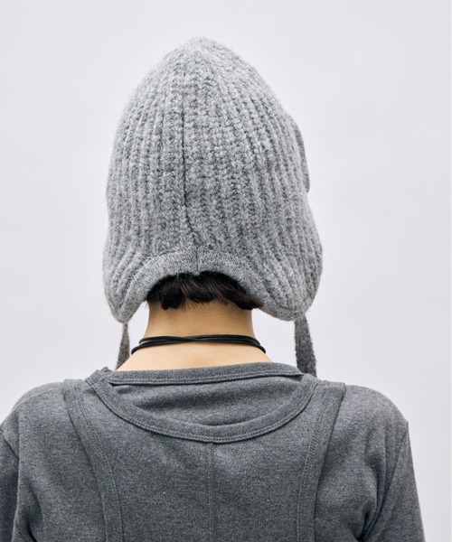 AIC.（エーアイシー）の「フライトニットビーニー（ニットキャップ/ビーニー・レディース・グレー/ネイビー・FREE）」の18枚目の写真