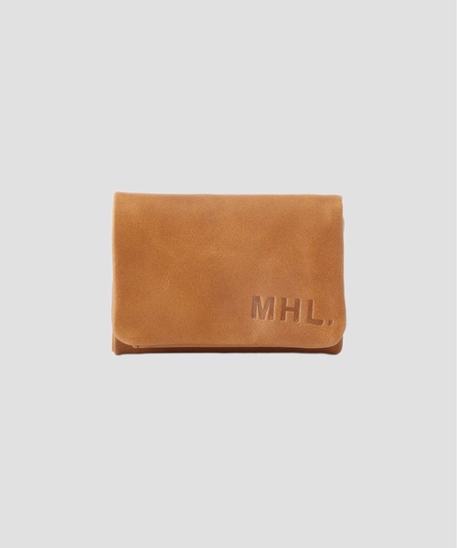 MHL.（エムエイチエル）の「ROUGH LEATHER（財布・レディース・ブラック/ブラウン系その他4・FREE）」の2枚目の写真