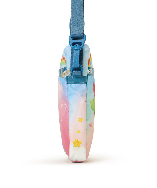 LeSportsac(レスポートサック)の「MINI PHONE CROSSBODY ケアベアレインボー(ショルダーバッグ・レディース・ブルー・FREE)」の8枚目の写真
