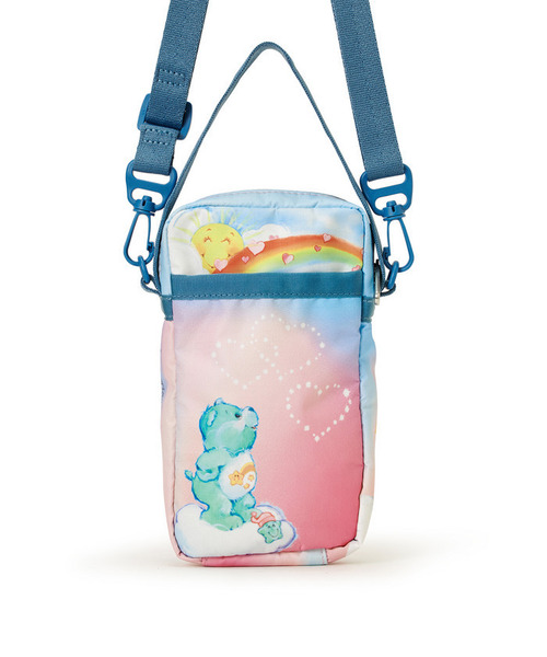 LeSportsac(レスポートサック)の「MINI PHONE CROSSBODY ケアベアレインボー(ショルダーバッグ・レディース・ブルー・FREE)」の9枚目の写真