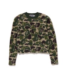 ABC CAMO SHAGGY SWEATER
