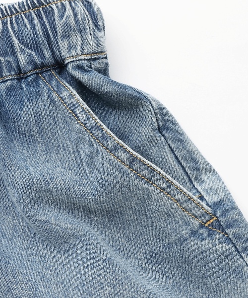 LOVETOXIC（ラブトキシック）の「デニムシャツセットアップ（セットアップ・キッズ・ブラック/ブルー・M:150cm/S:140cm/L:160cm/130cm）」の18枚目の写真