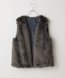 COLONY 2139 | ロングフェイクファーベスト(ベスト)