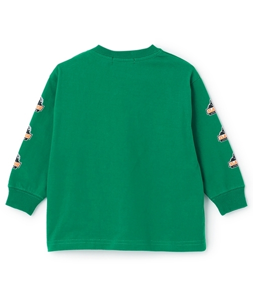 XLARGE KIDS（エクストララージキッズ）の「袖OGプリント長袖Tシャツ（Tシャツ/カットソー・キッズ・トップグレー/グリーン/ブラック・100cm/90cm/140cm/130cm/120cm/110cm/80ｃｍ）」の4枚目の写真