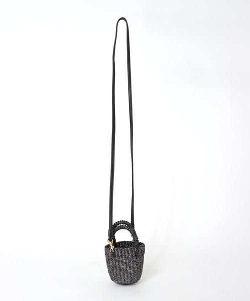 The Bagmati(ザバグマティ)の「アパカ miniminiバッグ【BAGMATI/バグマティ】(ショルダーバッグ・レディース・ブラック/シルバー・フリー)」の15枚目の写真