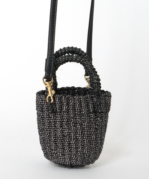 The Bagmati(ザバグマティ)の「アパカ miniminiバッグ【BAGMATI/バグマティ】(ショルダーバッグ・レディース・ブラック/シルバー・フリー)」の16枚目の写真