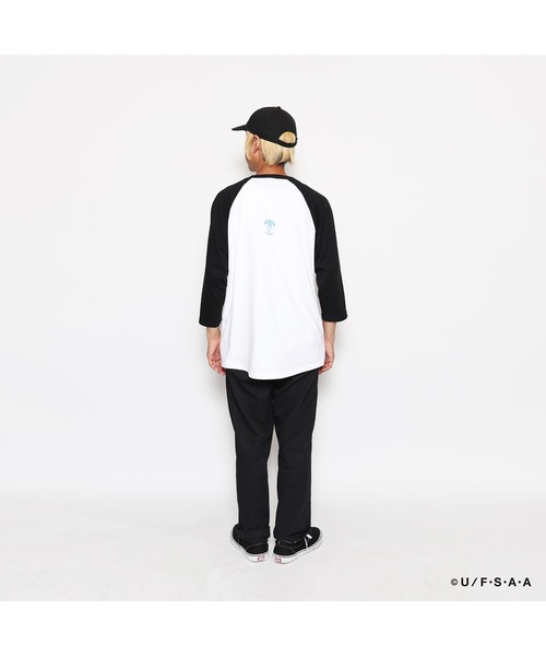 RUDIE'S(ルーディーズ)の「RUDIE'SxCRAYON SHINCHAN GUITAR RAGLANTEE/ルーディーズ×クレヨンしんちゃん ギターラグランTシャツ(Tシャツ/カットソー・メンズ・ホワイト×ネイビー/ホワイト×ブラック・XL/L/M/S)」の19枚目の写真