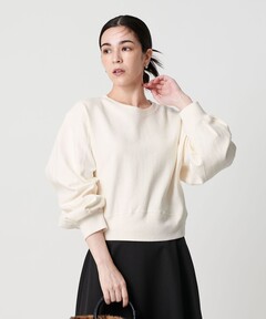メゾンスペシャル　新品　アウトシームショートスウェット Outseam Short Length Sweatshirts/アウトシームショートスウェット