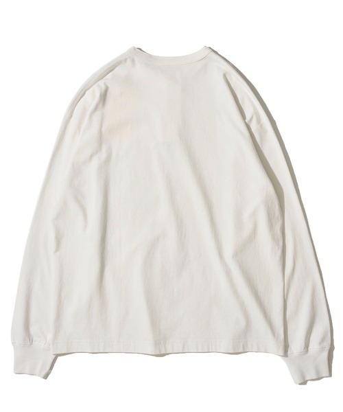 Healthknit（ヘルスニット）の「【Healthknit】Henlyneck L/S Tee / ヘンリーネック ロングスリーブTシャツ（Tシャツ/カットソー・メンズ・チャコールグレー/ヘザーグレー/ホワイト/オートミール・MEDIUM/LARGE/X-LARGE）」の6枚目の写真