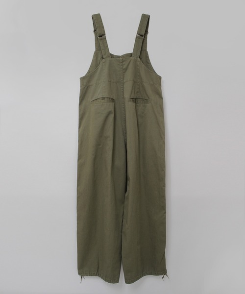RNA-N（アールエヌエーエヌ）の「O0748 ミリタリーオーバーオール（サロペット/オーバーオール・レディース・カーキ/ライトグレー/ブラック・FREE）」の7枚目の写真