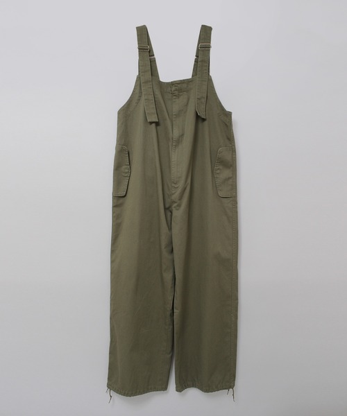 O0748 ミリタリーオーバーオール（サロペット/オーバーオール）｜RNA-N