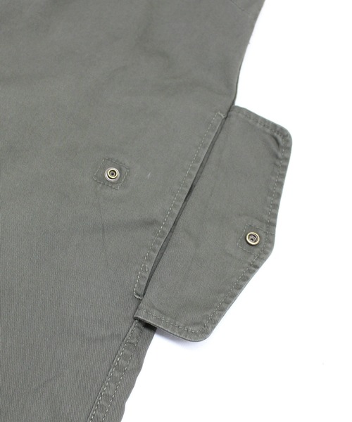 RNA-N（アールエヌエーエヌ）の「O0748 ミリタリーオーバーオール（サロペット/オーバーオール・レディース・カーキ/ライトグレー/ブラック・FREE）」の11枚目の写真