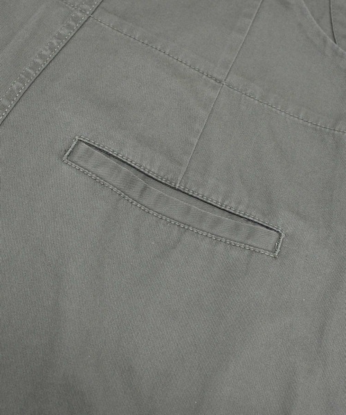 RNA-N（アールエヌエーエヌ）の「O0748 ミリタリーオーバーオール（サロペット/オーバーオール・レディース・カーキ/ライトグレー/ブラック・FREE）」の14枚目の写真