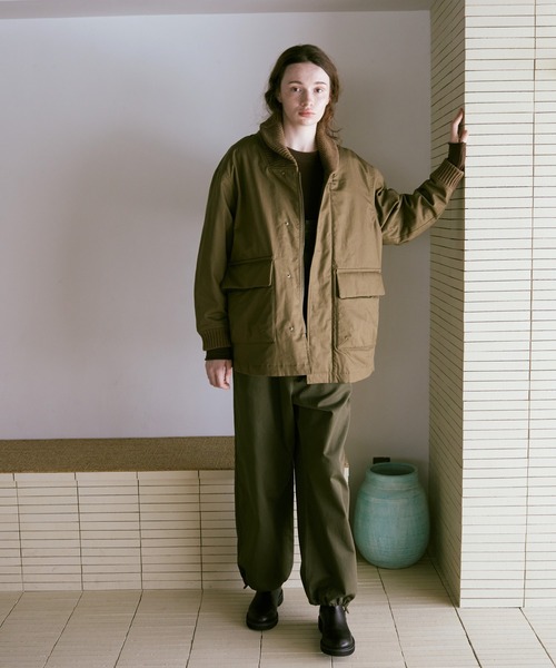 RNA-N（アールエヌエーエヌ）の「O0748 ミリタリーオーバーオール（サロペット/オーバーオール・レディース・カーキ/ライトグレー/ブラック・FREE）」の22枚目の写真
