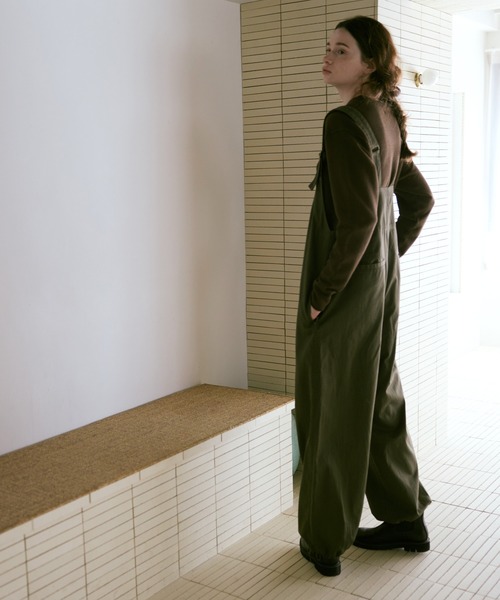 O0748 ミリタリーオーバーオール（サロペット/オーバーオール）｜RNA-N