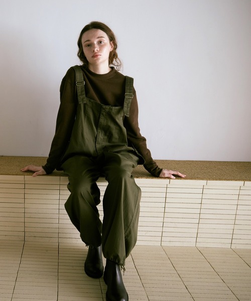 O0748 ミリタリーオーバーオール（サロペット/オーバーオール）｜RNA-N