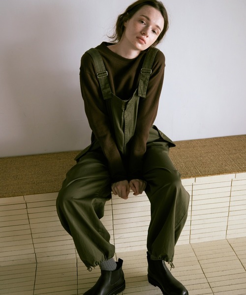 O0748 ミリタリーオーバーオール（サロペット/オーバーオール）｜RNA-N