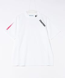 【STARTER GOLF】スターターゴルフ AQUATWIST(R)高伸縮ストレッチ カラフルモックネック半袖Tシャツ SG-123005