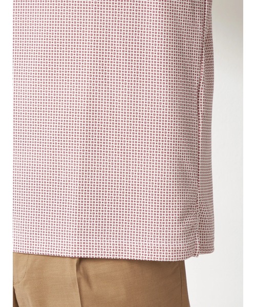 McGREGOR（マックレガー）の「メダリオンプリント長袖ポロ（ポロシャツ・メンズ・スモークピンク/ライトブルー・L/M/XL）」の10枚目の写真