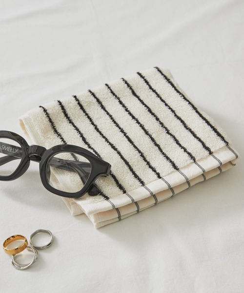SMELLY（スメリー）の「TETO　SUPIMA COTTON HANDTOWEL（ハンカチ/ハンドタオル・レディース・ストライプ・-）」の5枚目の写真