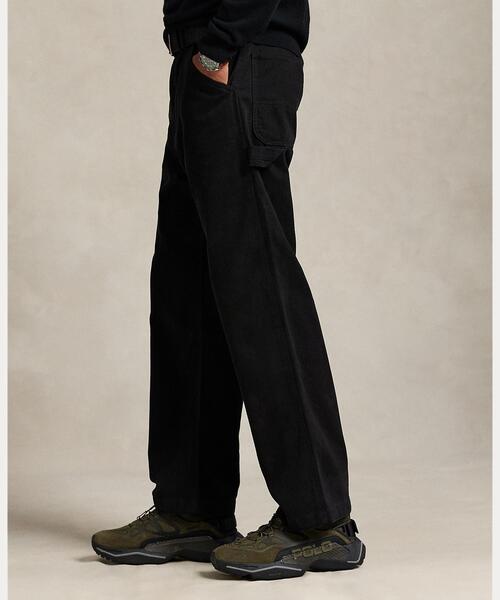 【新品】ラルフローレンダンガリー フィット ポロカントリー カーペンターパンツ Polo ダンガリー キャンバス カーペンター パンツ（デニムパンツ