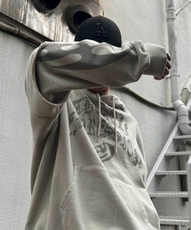 ILL'S（イルズ）の「AW 裏毛 レイヤードプルパーカー メンズ レディース ユニセックス 【ILL'S】（パーカー・メンズ）」