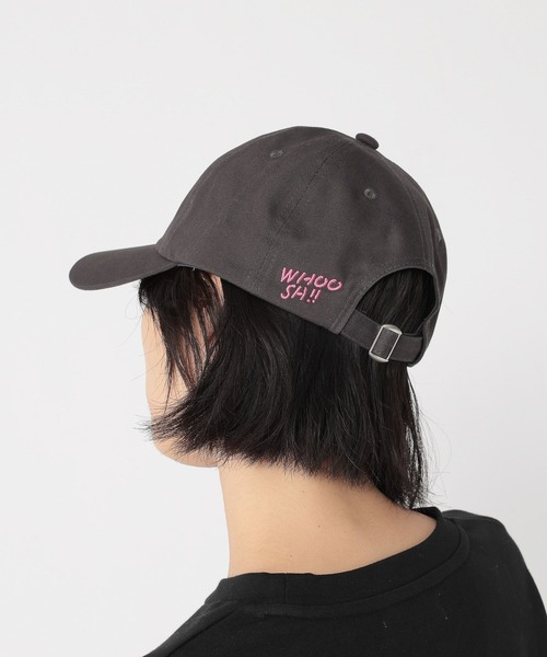 studio CLIP(スタディオクリップ)の「【daily CLIP × norahi】刺繍CAP(キャップ・レディース・ライトグレー/チャコール・FREE)」の6枚目の写真