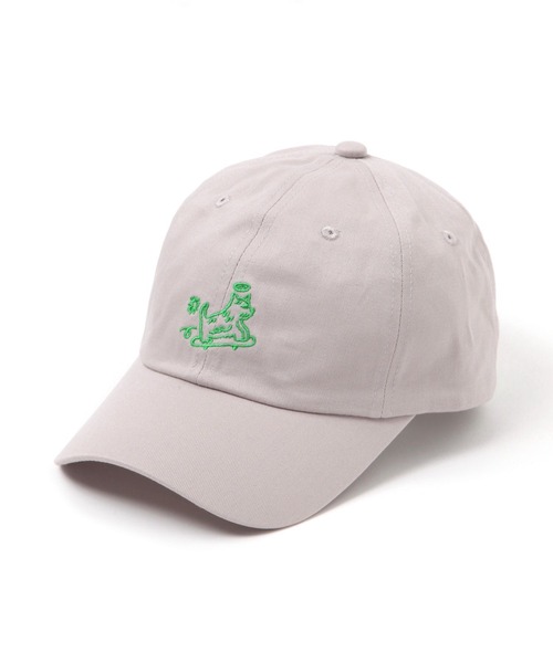 studio CLIP(スタディオクリップ)の「【daily CLIP × norahi】刺繍CAP(キャップ・レディース・ライトグレー/チャコール・FREE)」の7枚目の写真