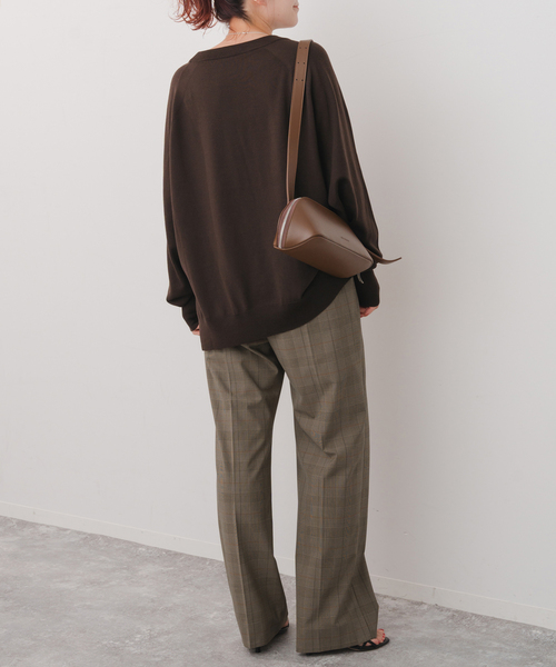 Spick & Span（スピックアンドスパン）の「《追加》ウォッシャブルチェックストレッチパンツ（スラックス・レディース・その他6/その他5・34/36/38/40）」の13枚目の写真