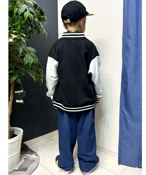 MPS(エムピーエス)の「【MPS】【累計販売本数2,000万本突破の人気シリーズ】デニムジョガーパンツ (イージーパンツ / テーパードシルエット / ウエストゴム / リブ裾)(デニムパンツ・キッズ・ブラック/ダークインディゴブルー・130/140/150/160)」の19枚目の写真