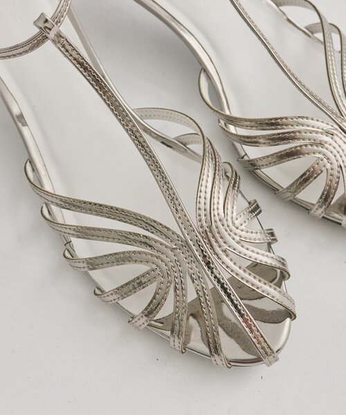 mystic(ミスティック)の「シャイニーミュール(パンプス・レディース・ブラック/シルバー・36/37/38)」の15枚目の写真