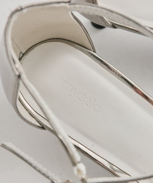 mystic(ミスティック)の「シャイニーミュール(パンプス・レディース・ブラック/シルバー・36/37/38)」の18枚目の写真