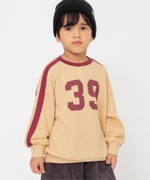 BREEZE | 【WEB限定/ジュニア対応】ナンバリング袖ライントレーナー(スウェット)